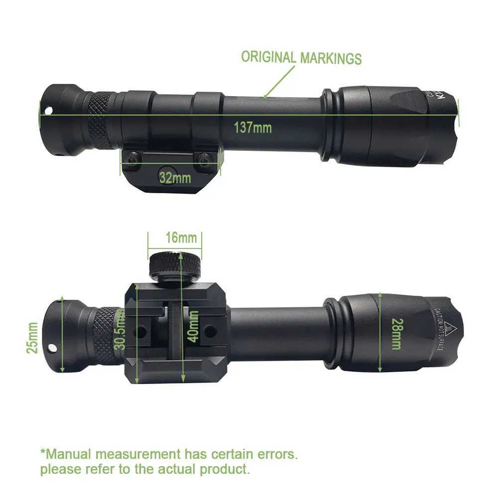 Outdoor M600C Flashlight Hunting Scout Light White D with Red Pure Switch SOTAC GEARXJ250718