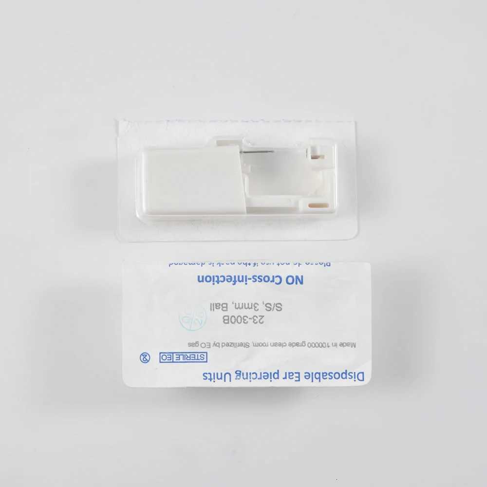 1pc Disposable Sterile Ear Piercing Unit Ear Tragus Piercing Gun Home Use NO PAIN Piercing Tool Machine Kit Stud with Safe Ball XJ250718