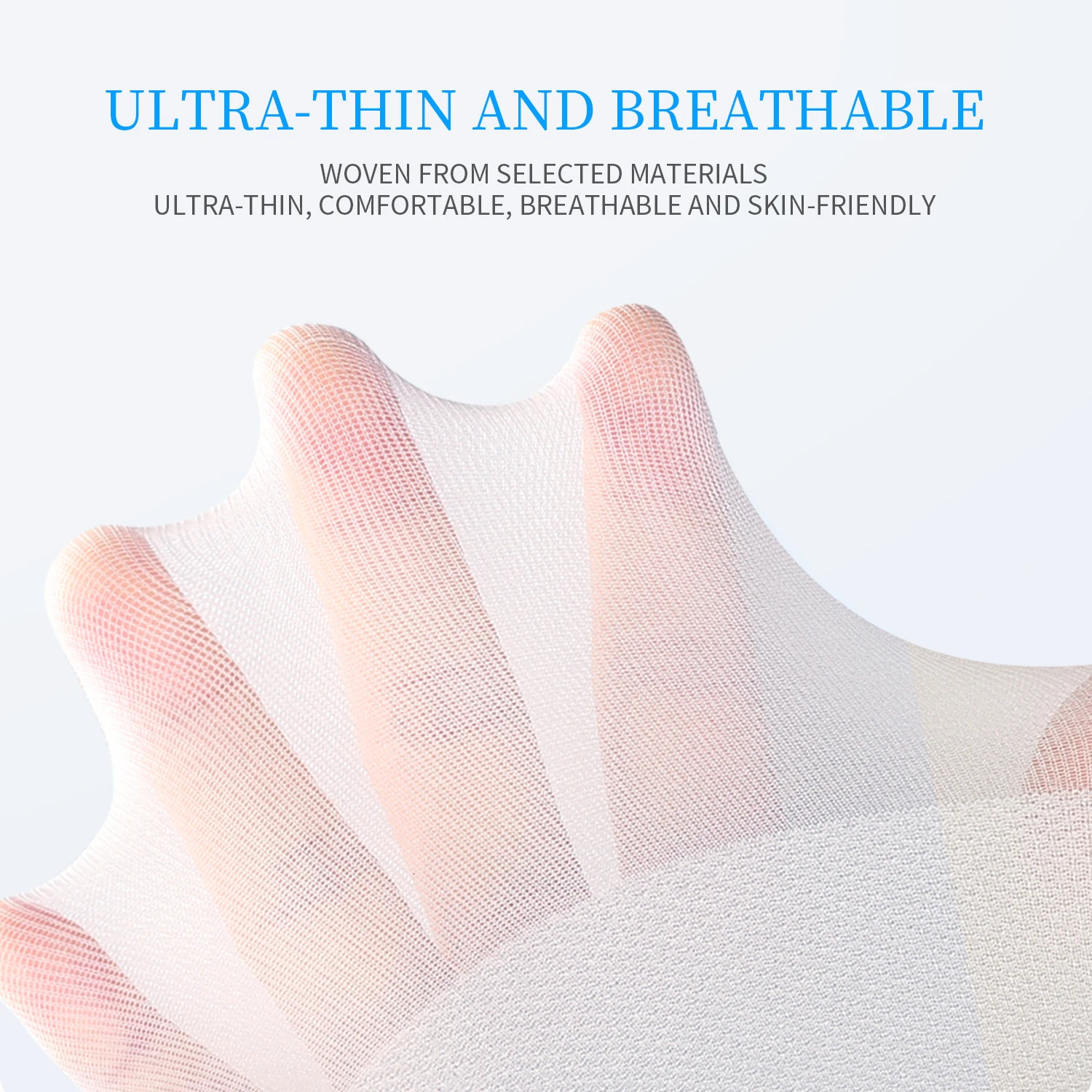 1 Pair Summer Thin Knit Knee Pads Ultrathin Breathable Comfortable Wearresistant Supportive and Protective 250708