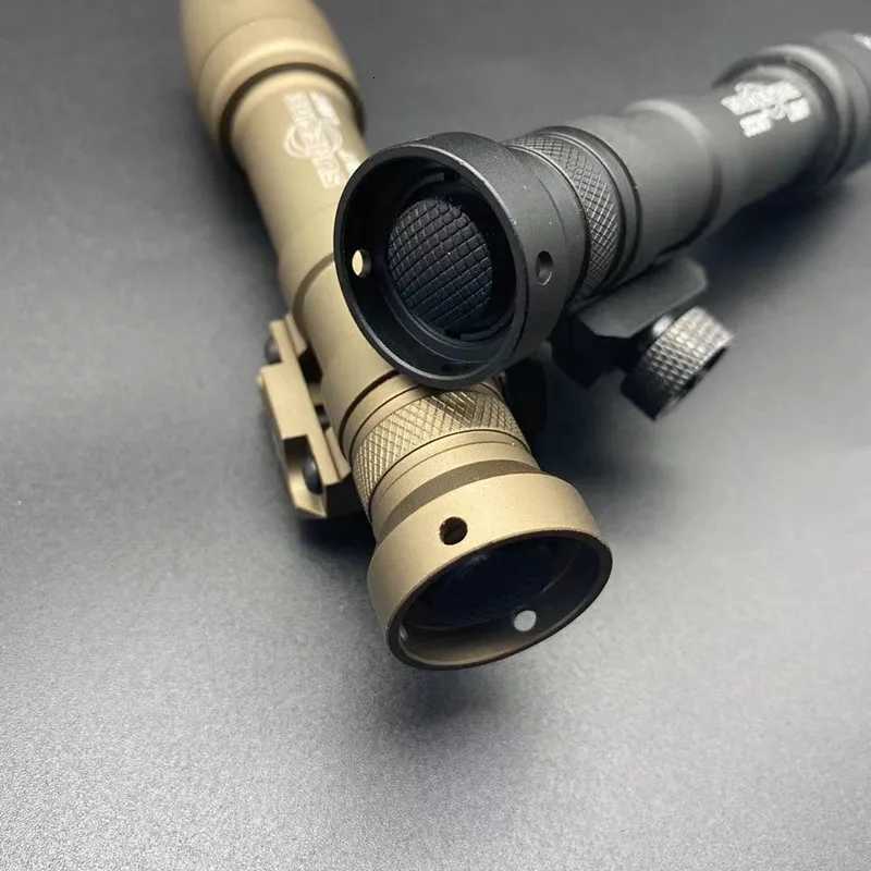 Tactical M600 M600C Airsoft Weapon Flashlight Hunting Scout Torch Rif AR15 Gun Light Button Red Switch XJ250718