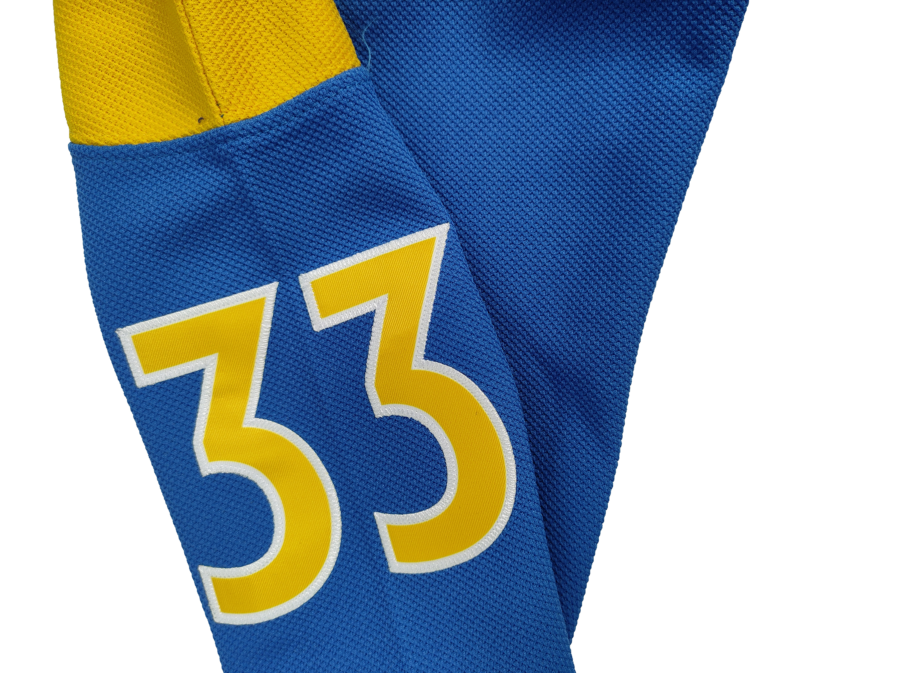 FALLOUT VAULT BOY 33 Blue Personalized Custom Hockey jersey