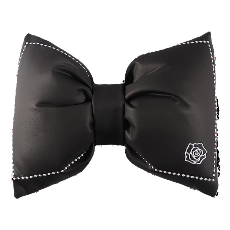 Headrest Neck Pillow Women, In-Car Seat Lumbar Support Set, Summer Rose Car Cushion for Ladies ddmythur