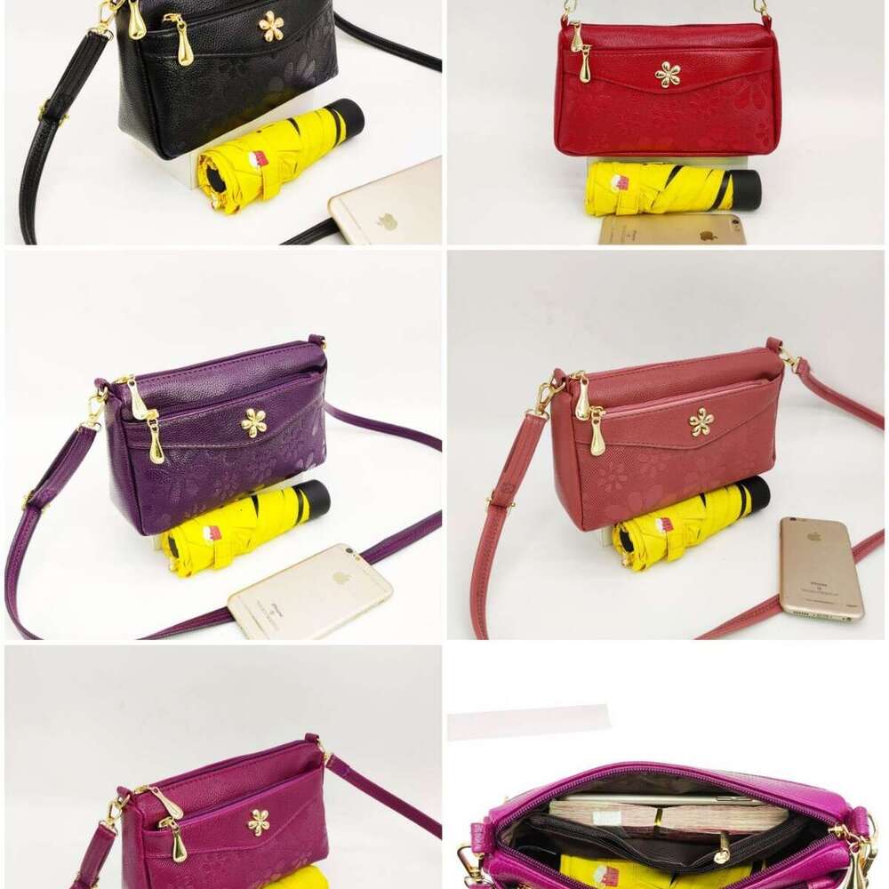 daiouya summer new fashion trend embossed large capacity single shoulder crossbody bag for middleaged and elderly women