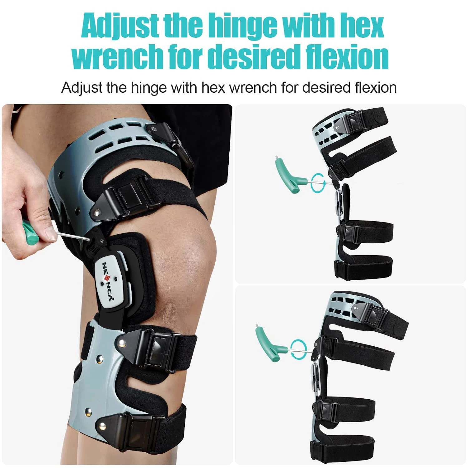 NEENCA OA Unloader Knee Brace Support for Arthritis Pain Osteoarthritis Cartilage Defect Repair Avascular Necrosis 250708