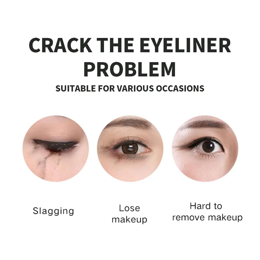 1Pc Waterproof Eyebrow Eyeliner Gel Set with BrushSmooth Long-Lasting Color for All Skin Types 250716