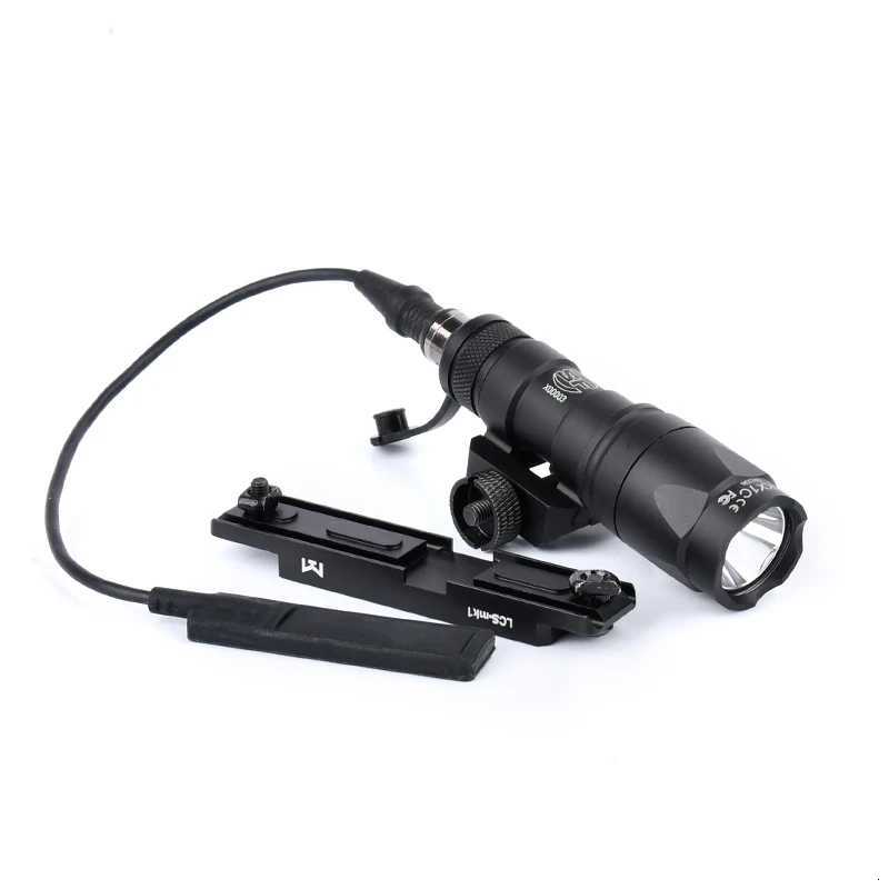 300A/M600C D Flashlight SF Mark With Metal Pure Pad Switch For 300 M600 Tail Switch Airsoft Equipment Hunting LampXJ250718