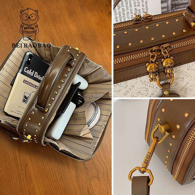 box design women's emed shoulder versatile crossbody bag