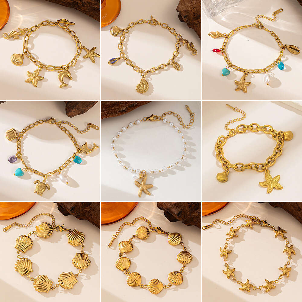 Dongguan Titanium Steel Vacation Style Shell Ocean Accessories Pendant Necklace for Women High-end Jewelry