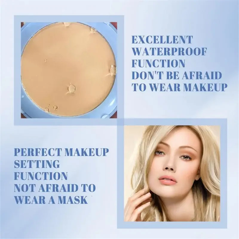 Soft Matte Pressed Powder Waterproof Lasting Concealer Matte Oil Control Not Easy To Take Off Makeup Contouring Powder Cosmetics 250716