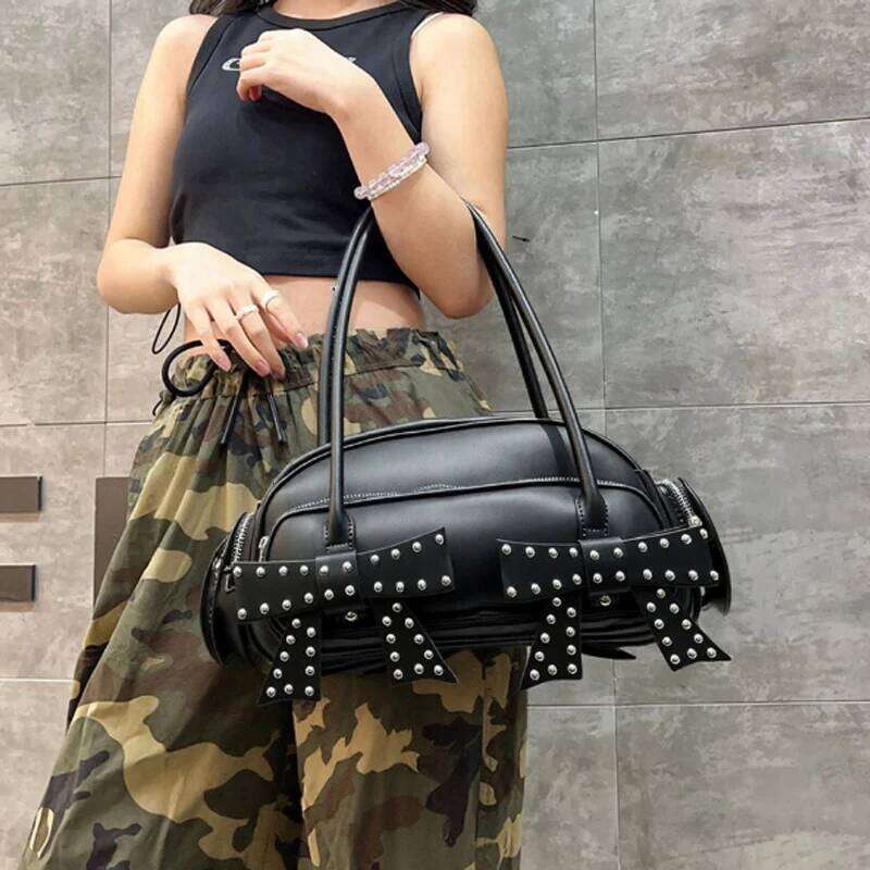 Vintage Fashion Personalized Street Large Capacity Retro Women Handbag Shoulder Bag