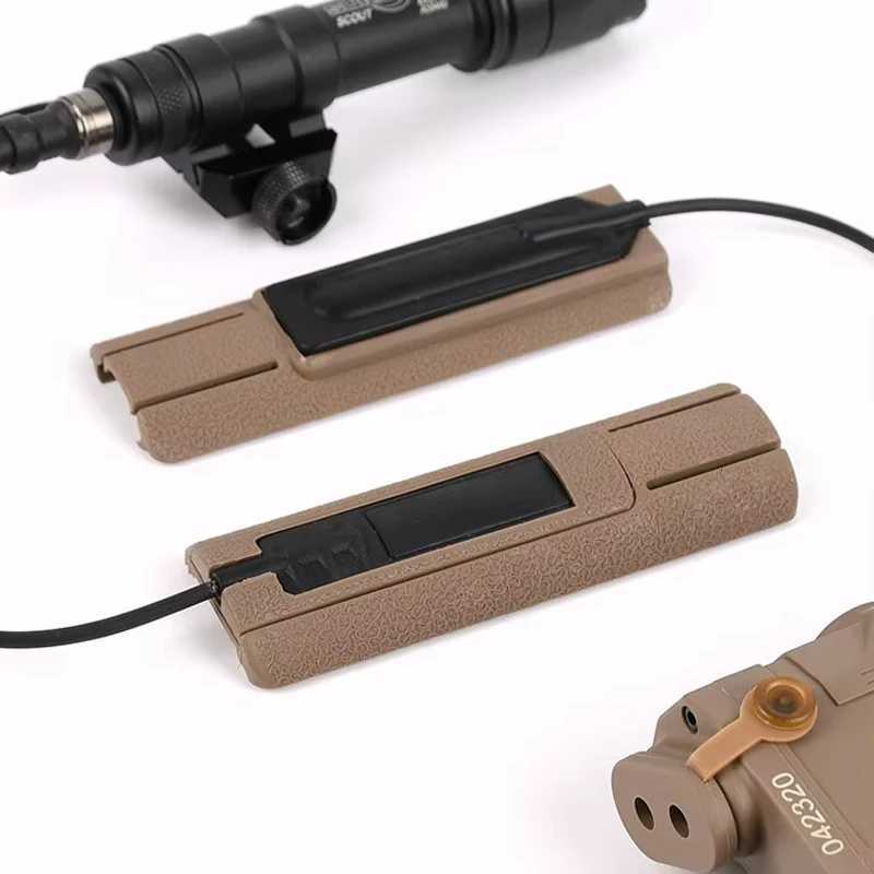 Tactical PEQ M600DF Set Red Green Blue IR Light peq15 LA5C Flashlight 1400 lumens White Light Metal Tail Card Slot Fits 20mm RailXJ250718