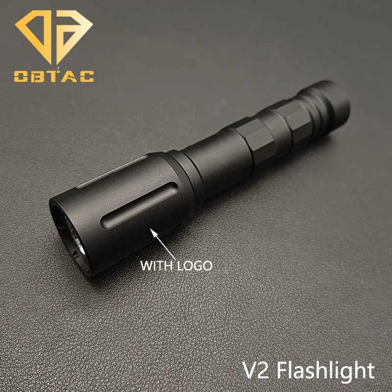 Sotac Tactical Metal PLHV2 Flashlight White D Light Airsoft Rifle Hunting Weapon Scout Light With Original Markings XJ250718