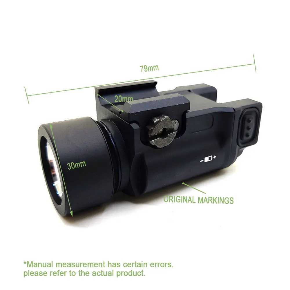 Tactical KSCH-1S KSCH-2S Scout Light White D Weapon Hunting Flashlight with Strobe Function SOTAC GEARXJ250718