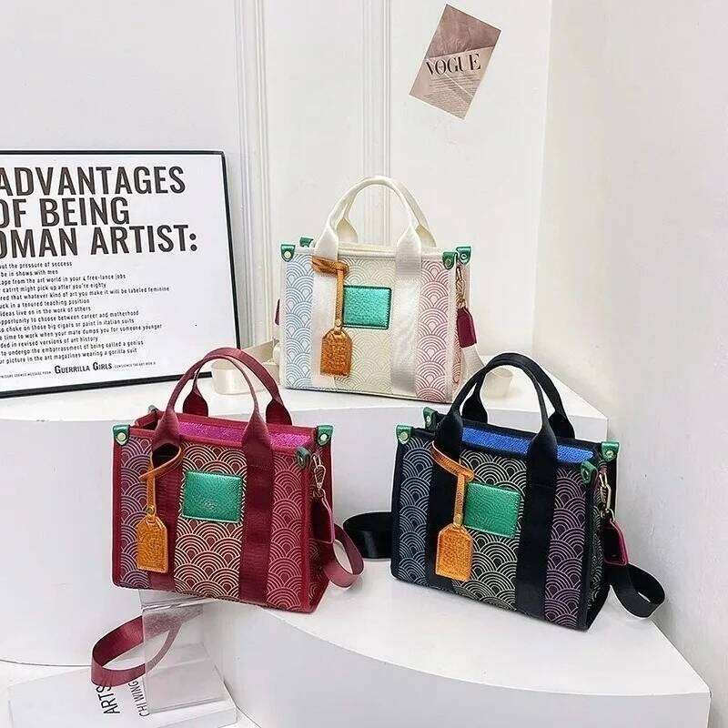 Designer Luxury Women's Denim Crossbody Bag - Classic Vintage Designer Clutch Bag, Fashionable And Simple Style