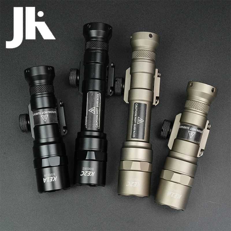 Tactical Scout Light SF M300B M600B Momentary Pure Switch Airsoft Hunting Weapon Flashlight D Gun Lamp Fits 21 mm Rail XJ250718