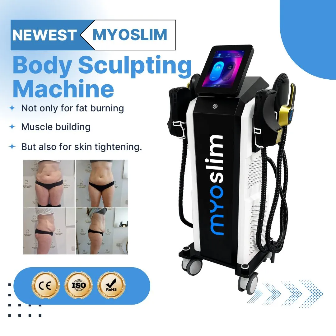 Professional EMS Body Slimming Equipment Fat Reduction Muscle Toning Sculpting Machine High Energy Device For Beauty Salon Or Spa Treatments