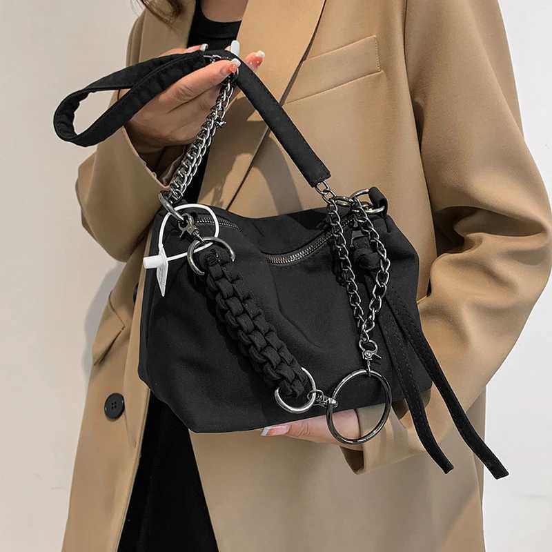 2022 High Quality Oxford Button Bags for Women Casual Shoulder Bag Designer Crossbody Bag Cute Purses and Handbags Luxury Sahel Y250718