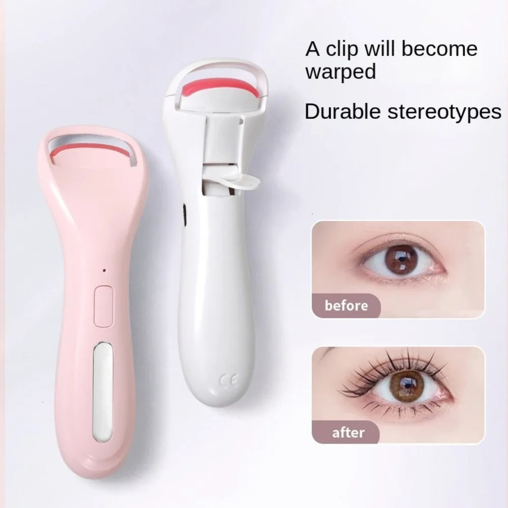Lasting Curling Electric Eyelash Curler with 3 Temperature Fast Heating Heated Eye Lash Curlers Safe Control Comfortable Grip 250716
