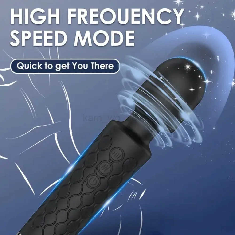 Sexy Vibrators Clitoral Vibrator 20 Modes Vibration Frequency Powerful Personal Massager Wand Vibrator Adult Sex Toys for Women M250719