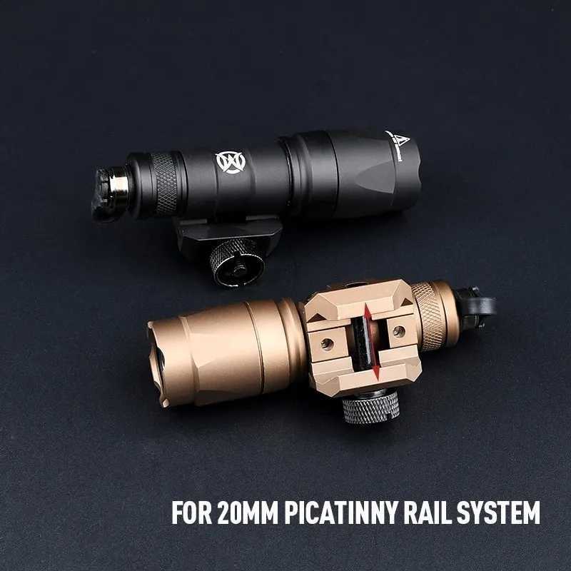 300 300A Tactical SF Flashlight Dual Function Pure Switch for Airsoft Pistol Weapon Accessories Light Fit 20mm RailXJ250718