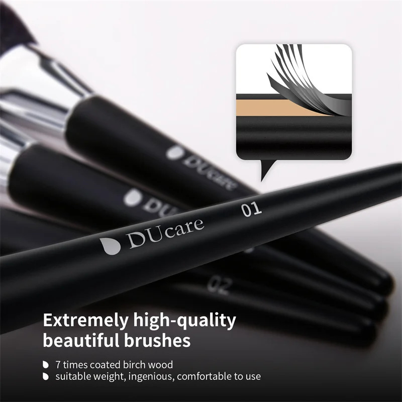 DUcare Professional Makeup Brush Set 1032Pc Brushes Kit Synthetic Hair Foundation Power Eyeshadows Blending Beauty Tools 250716