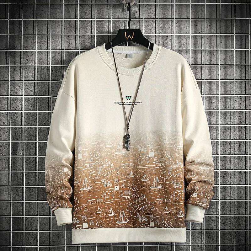 Autumn Spring 2023 Hoodies Sweatshirt For Men's Hip Hop Punk Pullover Streetwear Casual Fashion Clothes OverSize 5XL