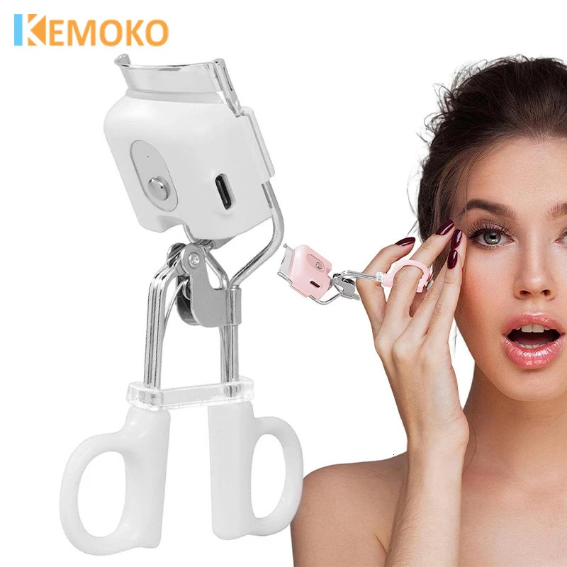 Heated Eyelash Curler Intelligent Quick Heating 3 Temperature Control Portable Makeup Tools Electric Lash Curlers For Beginners 250716