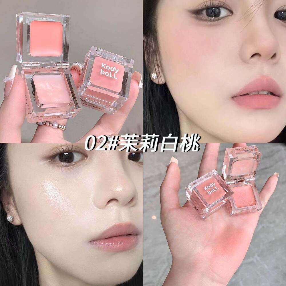 Kodyboll Multi-Effect Lip and Cheek Matte Skin-Fitting Small Ice Cube Korean Style Beauty Water Blush Gloss X250717 X250719