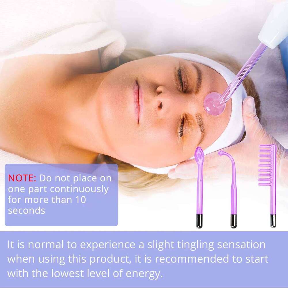 High Frequency Facial hine Skin Spot Remover Portable Beauty Infrared Purple