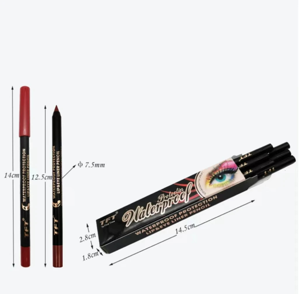 Long Lasting Eyeliner Pencil Colourful Pigment Waterproof Blue Black White Color Gel Eye Liner Pen Makeup Eye Beauty Cosmetics 250717