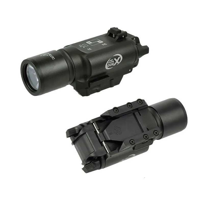 Tactical X300 Hunting XH35 Weapon Lights 1000 Lumens Weapon Scout Light Pistol Flashlight Mount Holster Adapter LampXJ250718