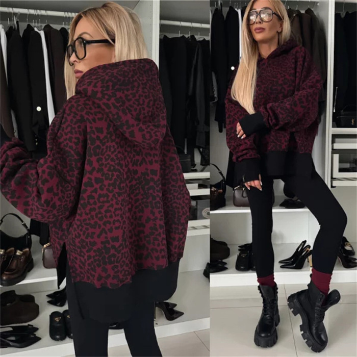 hot Free shipping designer hoodie for women Fashionable and minimalist hooded comfortable hoodie set two-piece set