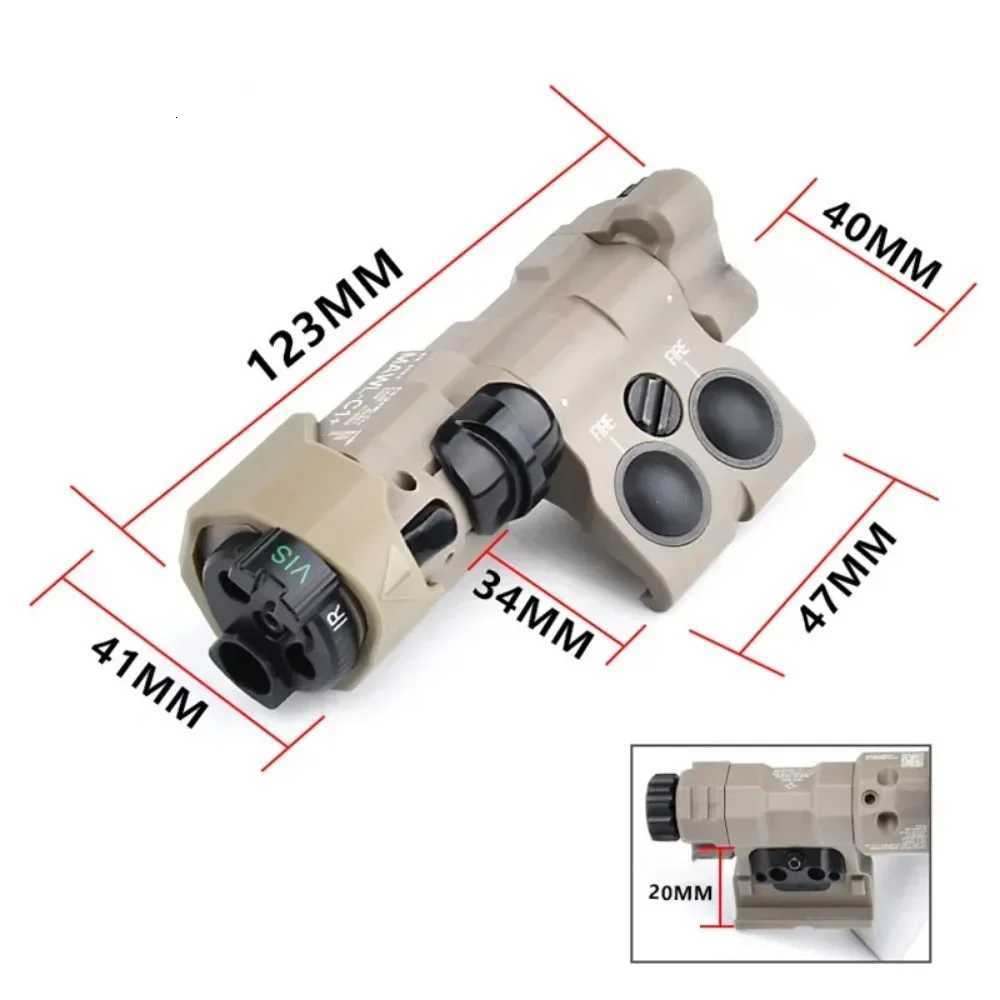 Tactical MAWL C1 Weapon Scout Light Combo Red Green Dot Sight D Flashlight Nylon Version for AR15 M4 Airsoft Rif 1913 XJ250718