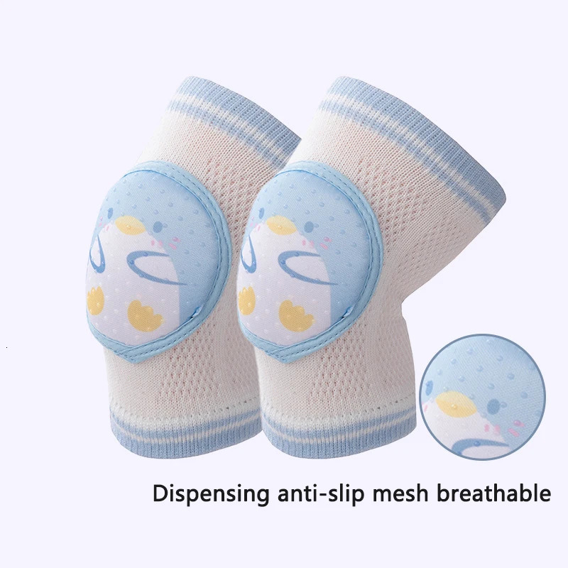 Spring and summer thin baby crawling anti fall knee pads protective covers 250708