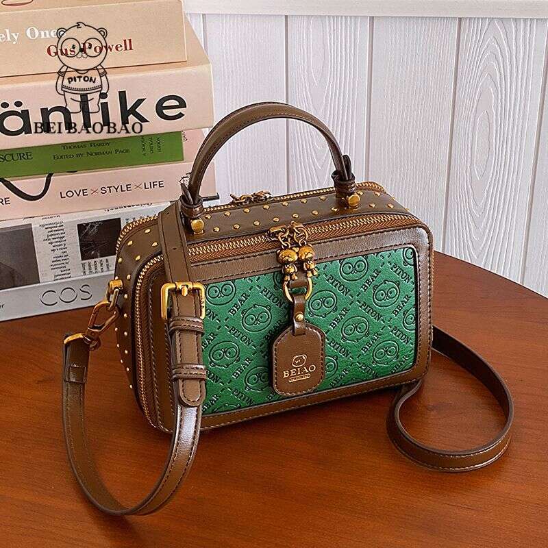 box design women's emed shoulder versatile crossbody bag