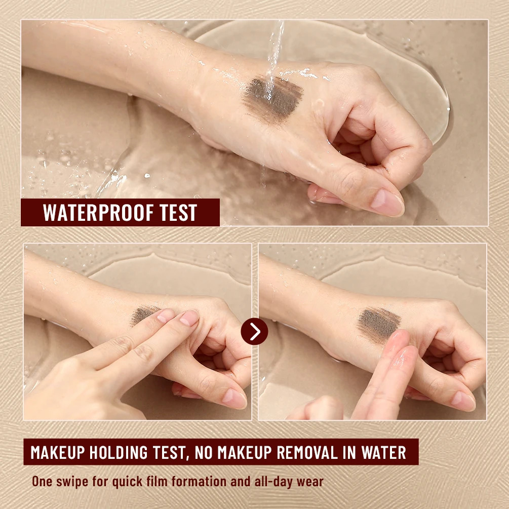 Double-head Eyebrow Styling Cream Waterproof 3D Eyebrow Tattoo Tint Setting Gel Wild Brow Pomade Quick-drying Cosmetics 250712