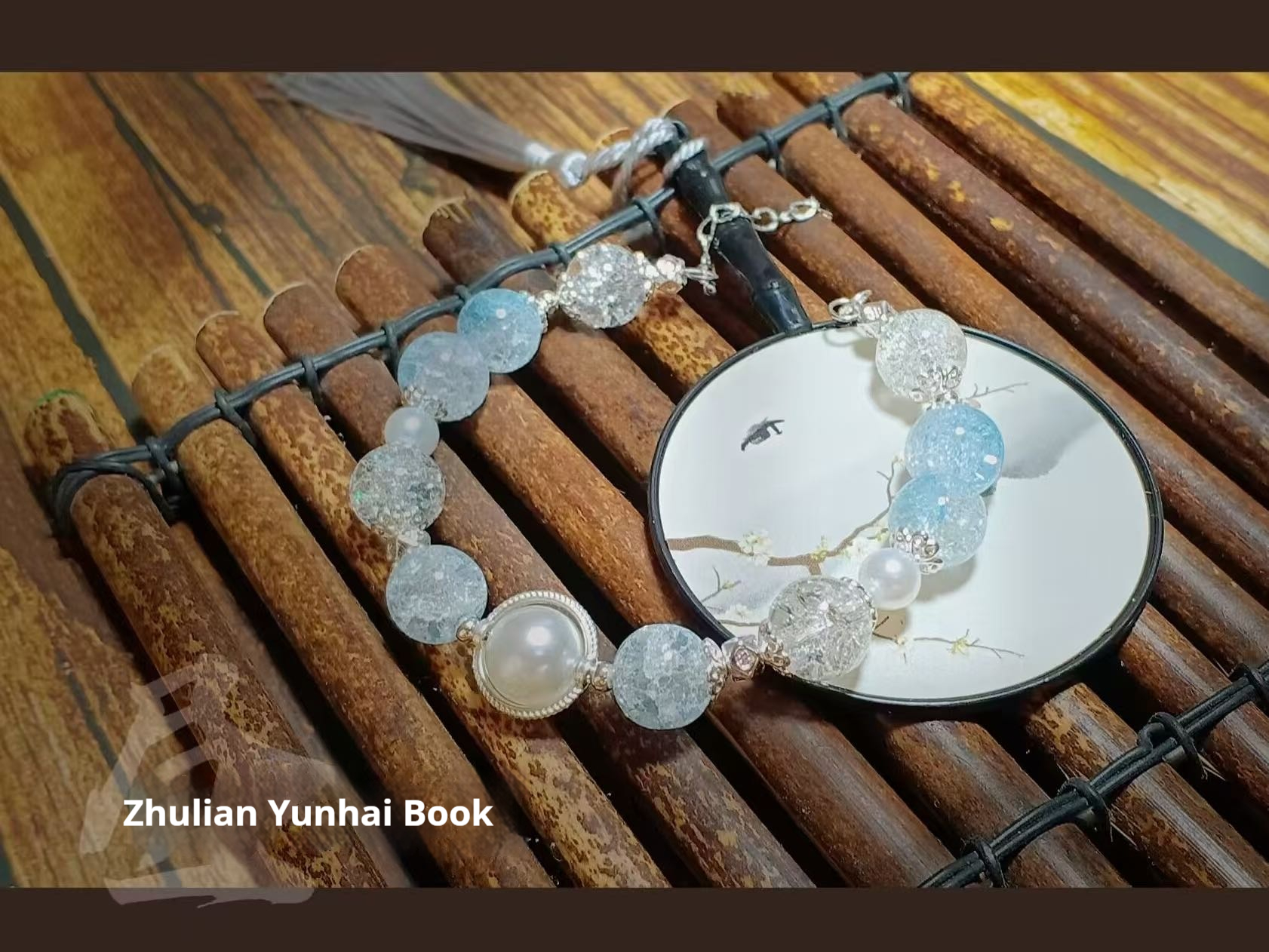 Xiling Original Design Glass Bead Bracelet - "Bead Cloud Sea" Artistic Glazed Jewelry