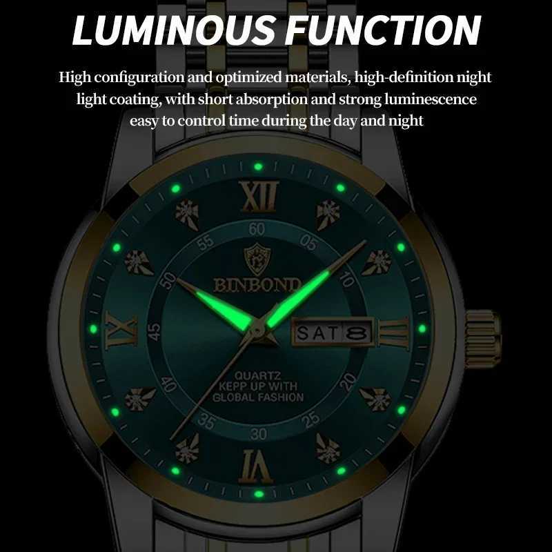 2023 Fashion Quartz Wristwatches Gold Diamond Clock Men Luxury Watch Automatic Watches Mens Gifts Relojes W250718