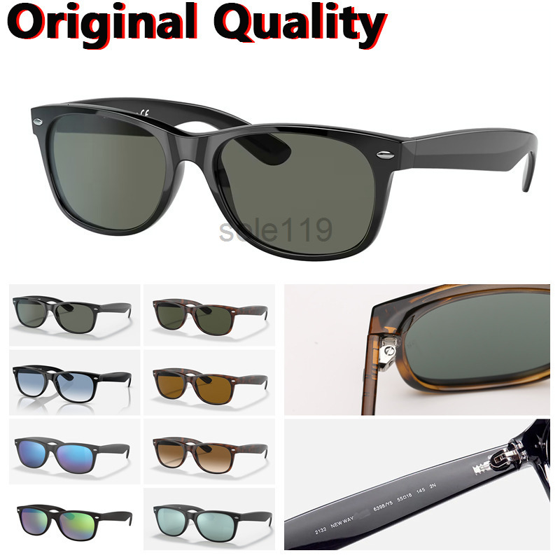 08 Sunglasses Top branded new wayfair sunglasses men women sun glasses 55mm real Nylon Frame glass lenses Male sunglass come with original package and accessories