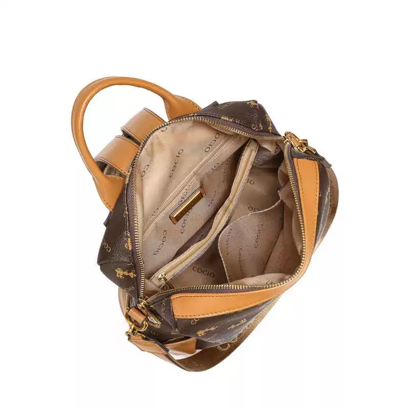 COCIO designer Hot selling new letter printed backpack with large capacity fashionable and casual backpack