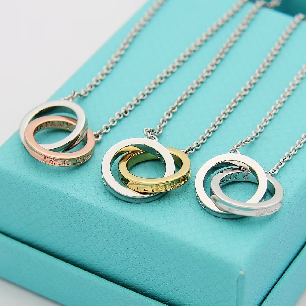 10A sterling sier Jewlery Necklace U Shape Pendant Necklace Designer Jewlery Woman Dia Tennis Chain Men Jewelrys chan Necklace Pure Sier55