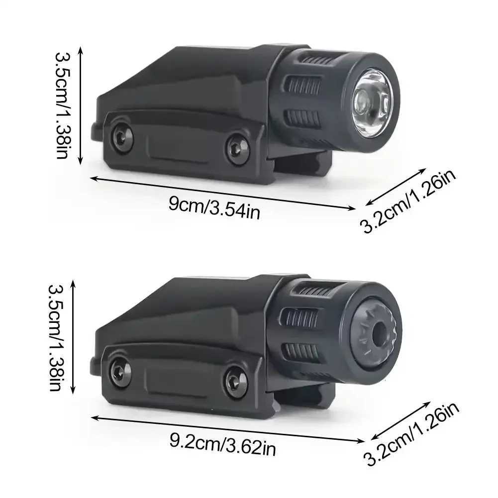 1PC Plastic Tactical Infrared Flashlight Base M416/M1911/ Glock G18 Toy Soft Bullet Gun Accessories 20MM Guide Rail Available XJ250718