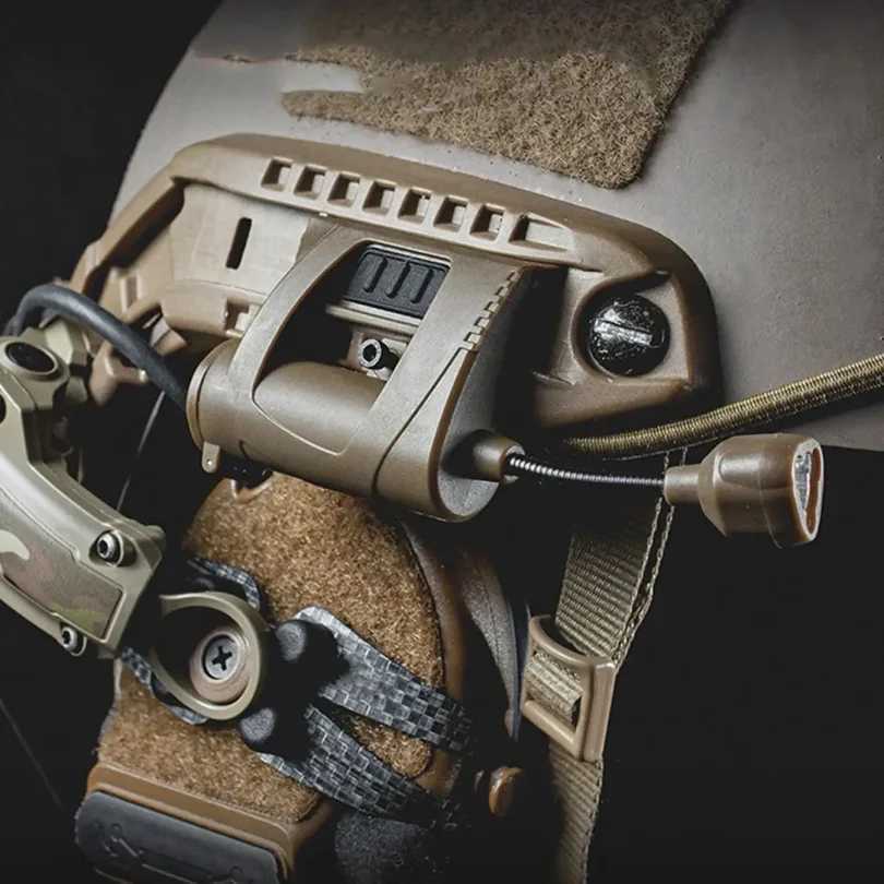 3-Mode Tactical Helmet Light D Flashlight Outdoor Night Lighting for Laser Hunting Military Cycling Fishing Helmet Lamp XJ250718