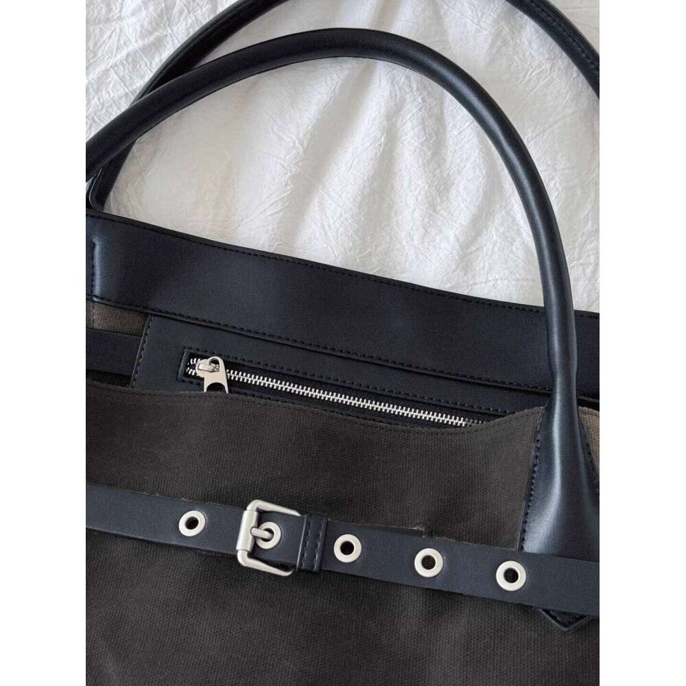 New Trendy Women S Tote Bag Light Luxury Niche High End Fashion Extra Large Casual Canvas Handbag