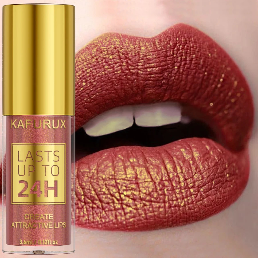 14 Colors Glitter Metallic Lip Glaze Shiny Long Lasting Lip Gloss Waterproof Liquid Lipstick Makeup Lip Oil Lip Tint Gifts for W 250717