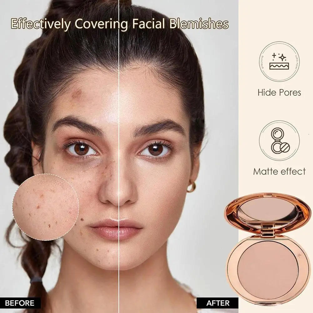 Facial Oil Control Powder Concealer Waterproof Contour Palette Shadow Powder Makeup Bronzer Foundation Natural Powder Concealer 250716