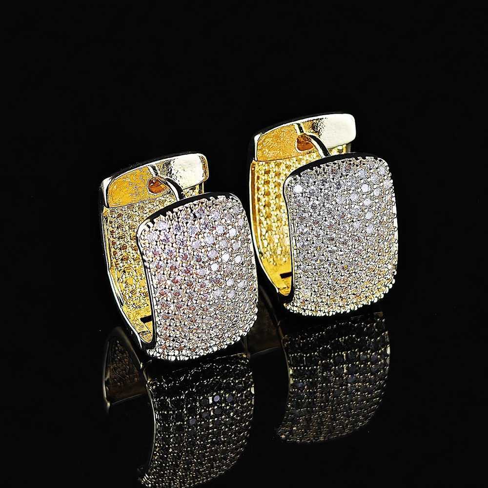 Moonso Trendy Rose Gold Silver Color Engagement Hoop Earrings for Women Anniversary Gift Jewelry Free Shipping Items E8451 XJ250718