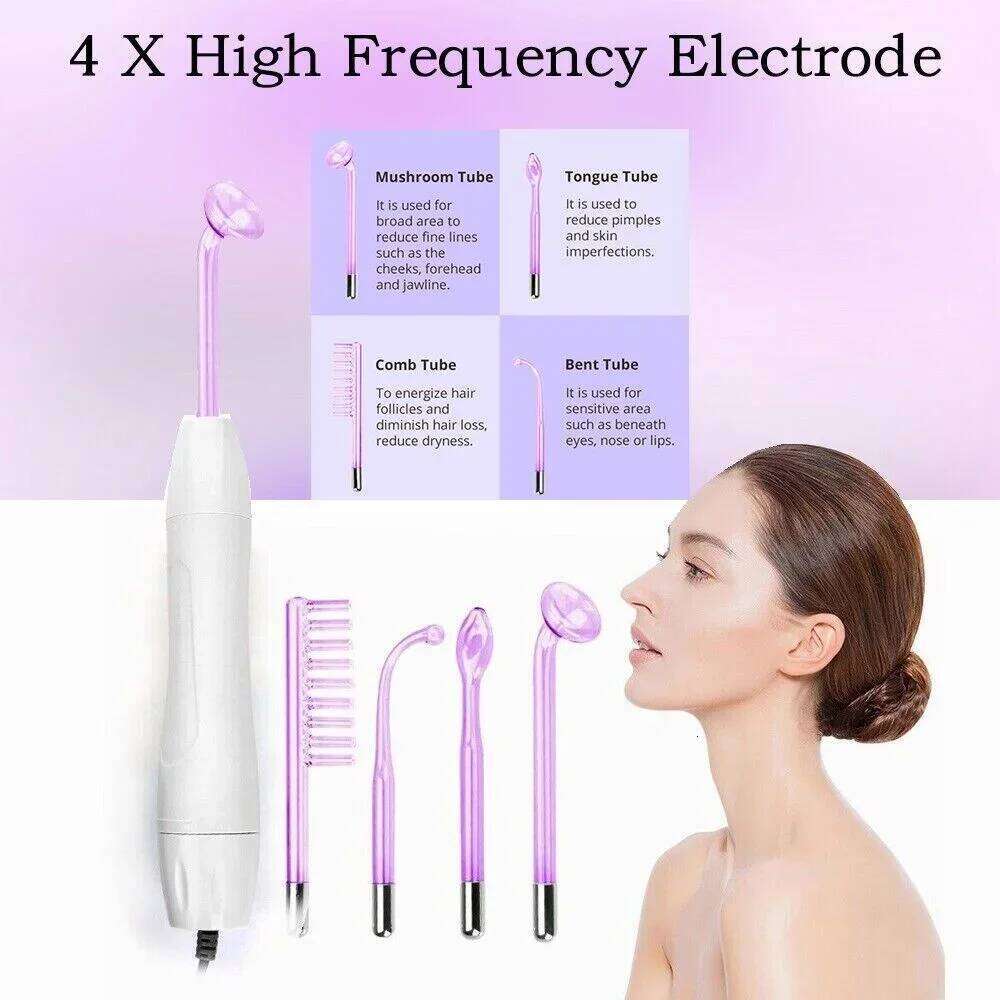 High Frequency Facial hine Skin Spot Remover Portable Beauty Infrared Purple