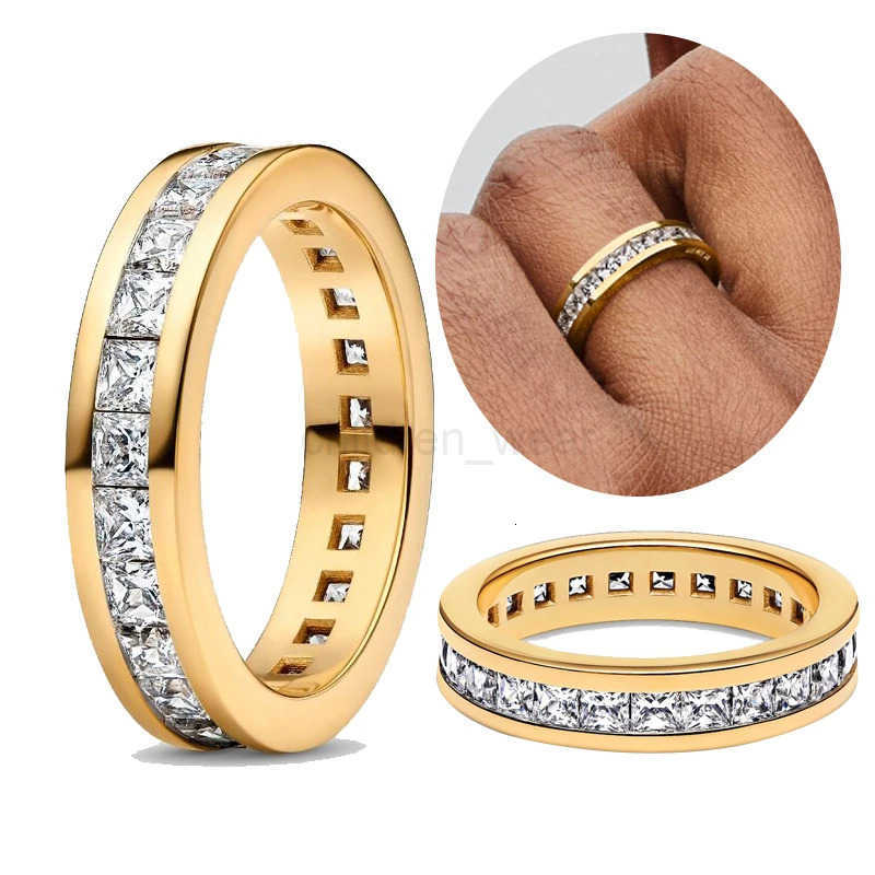 Sparkling Princess Fashion Ring Suitable for Attractive Ladies Exquisite High-Quality Ring Wedding Christmas Day Party Gifts W20250719