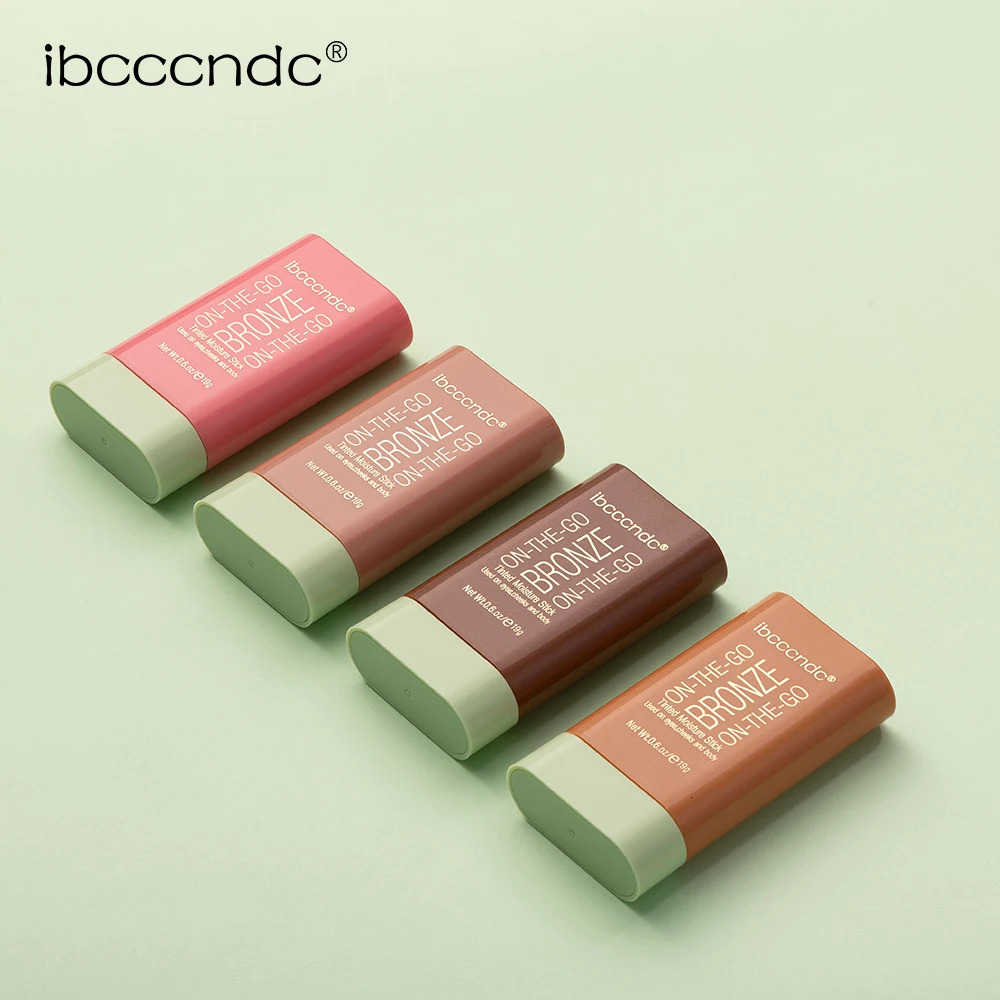 Bronzer Shading Stick Makeup Contour Sticks Peach Highlighter for Face Blush Body Glitter Cosmetics Blusher Korean Powder 250717